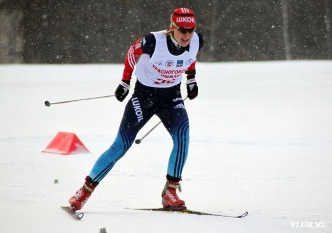 Рязанка Матвеева выиграла спринт на Красногорской лыжне