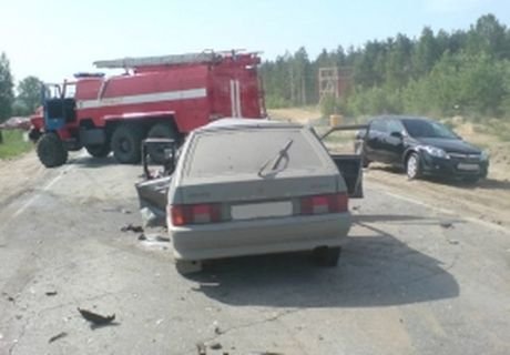 В ДТП под Мурмином погиб водитель ВАЗ-2114