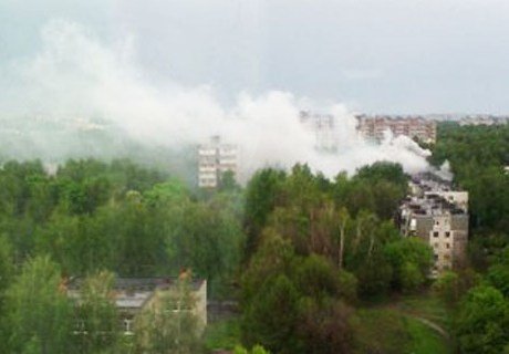 На пожаре в Рязани на улице Крупской спасены три человека