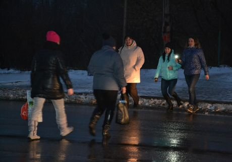 Водители Рязани провели акцию против плохого освещения дорог