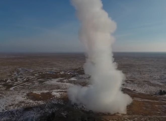 Одновременный пуск 12 ракет С-400 сняли на видео