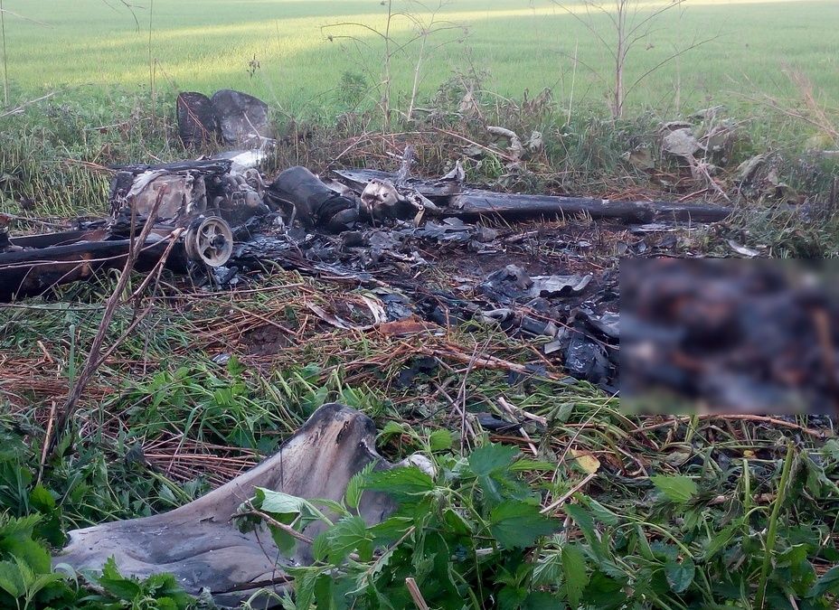 Следствие назвало причины падения самолета в Рязанской области