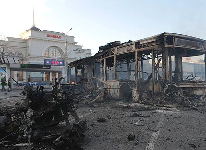 МИД России обвинил украинских военных в «варварском налете» на Донецк