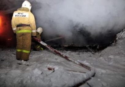 В первые дни года рязанские огнеборцы потушили 31 пожар