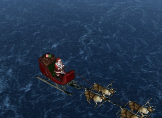 Google показывает рождественское путешествие Санта-Клауса