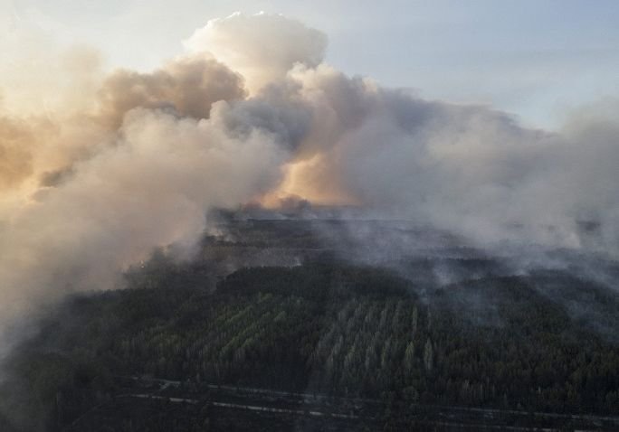 За сутки площадь пожаров в Забайкалье выросла в 1,5 раза