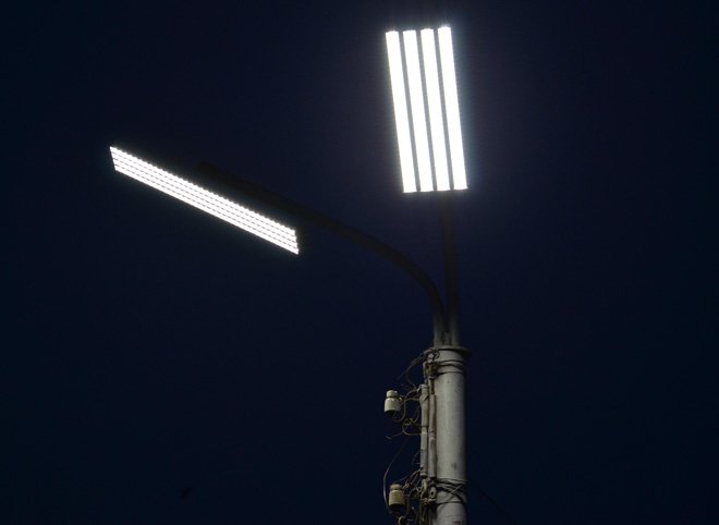 В Рязани заменят 100 светодиодных светильников