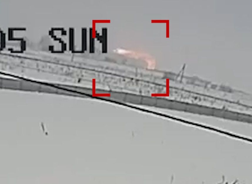 Крушение Ан-148 в Подмосковье попало на видео