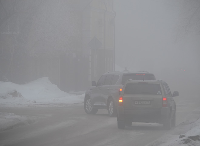 МЧС предупредило рязанцев о тумане и мокром снеге