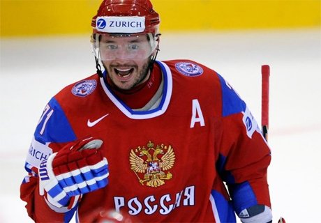 Ковальчук принес сборной России победу над Швецией