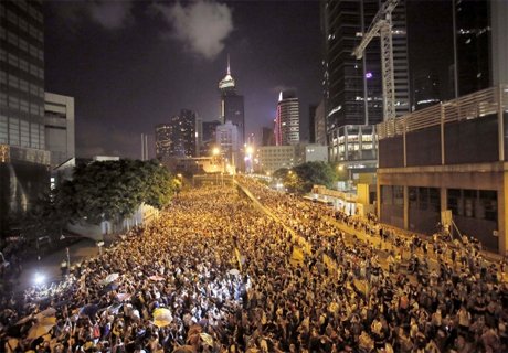 Студенческие демонстрации вновь захлестнули Гонконг