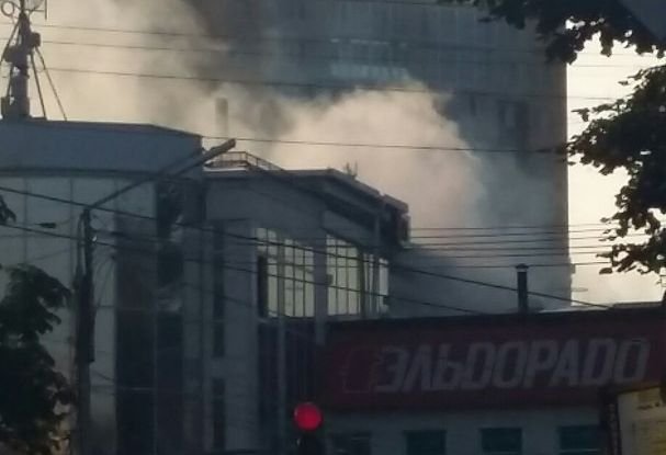 МЧС: пожара в ТРК «Полетаевский» не было