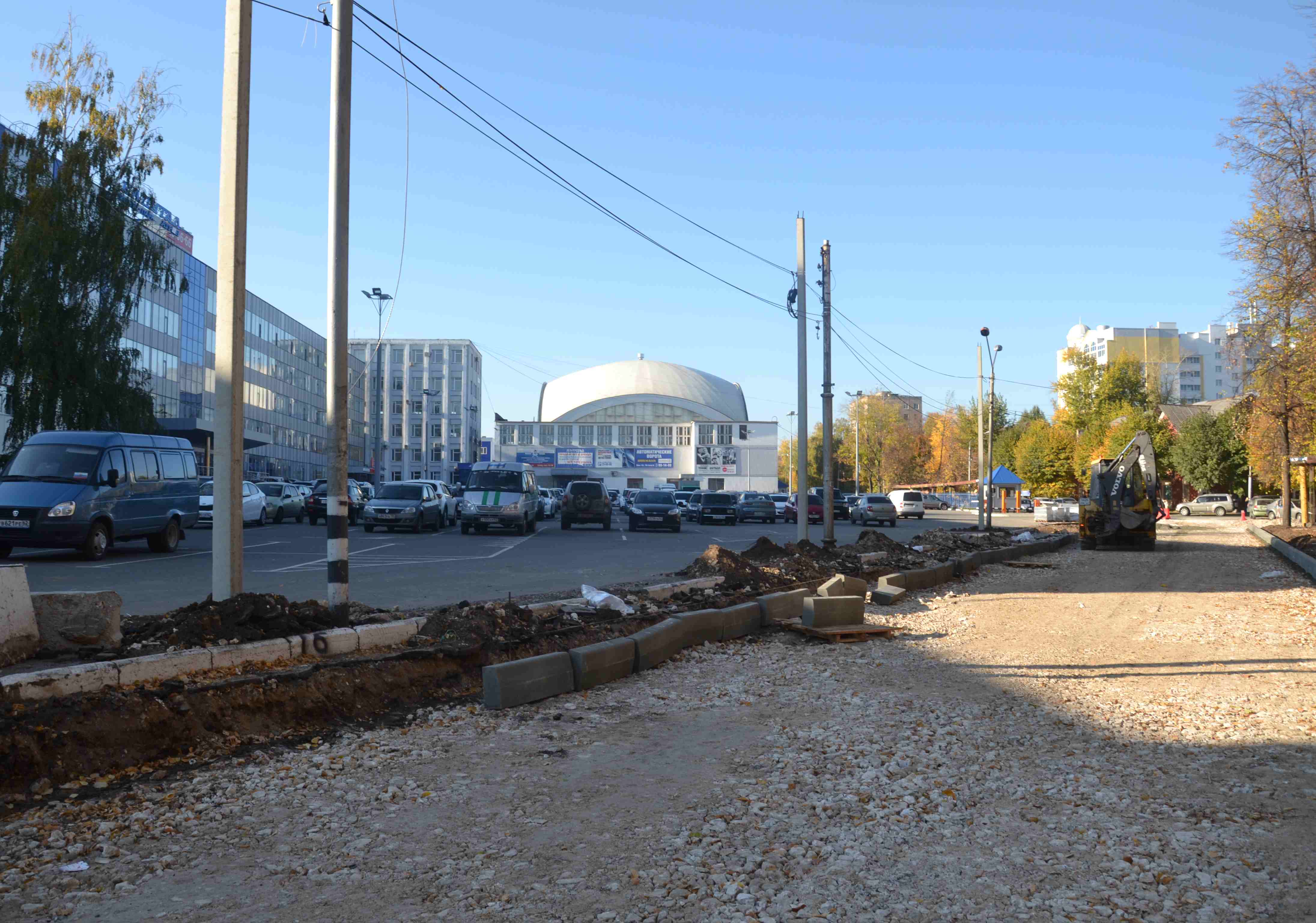 Дорога-дублер улицы Есенина будет готова к концу октября