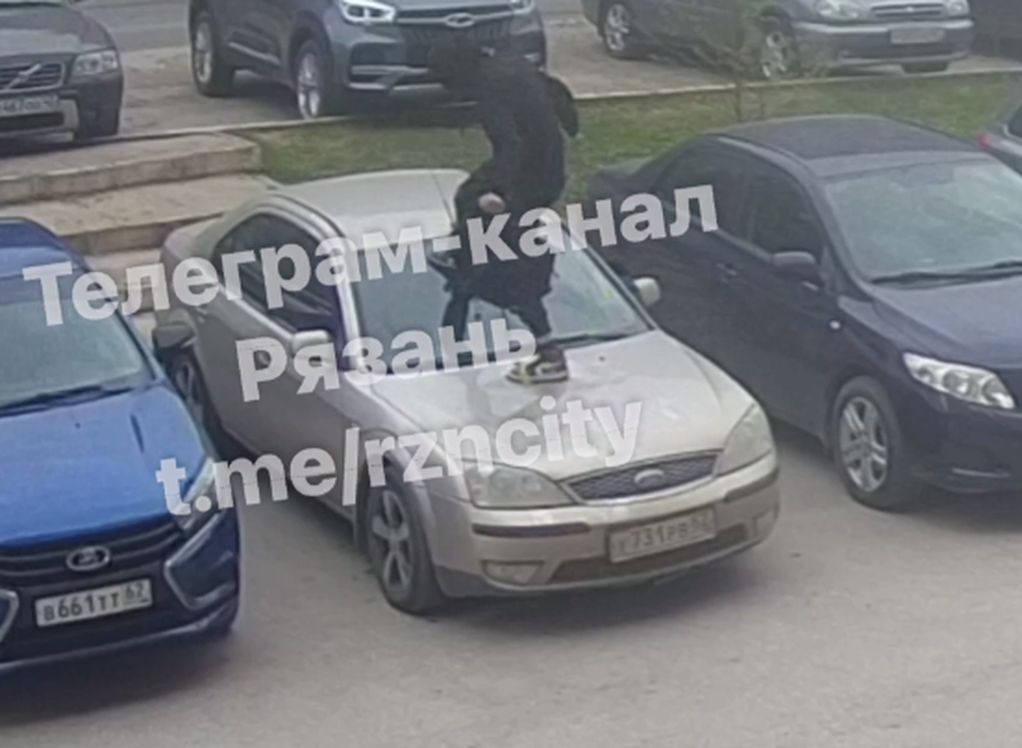 В Дашково-Песочне неадекватный мужчина разбил стекло автомобиля