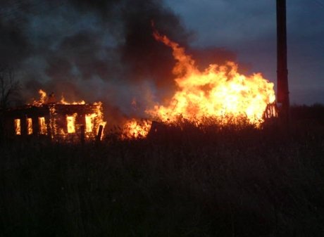В Касимовском районе произошел пожар в жилом доме