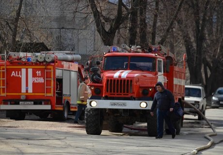 В Рязани горела квартира на улице Гагарина