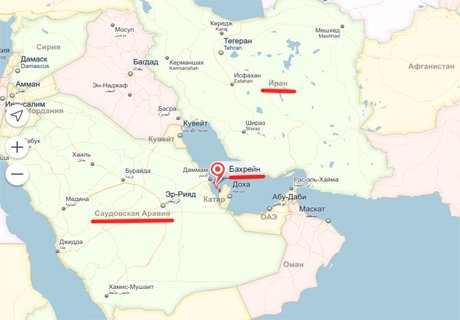 Бахрейн вслед за СА разорвал дипотношения с Ираном