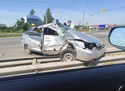В ДТП у Полян пострадала 54-летняя женщина