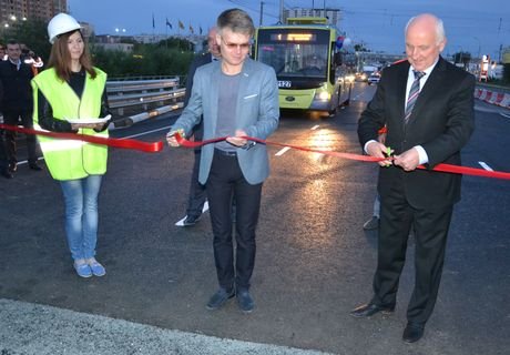 В Рязани открылся мост через Павловку