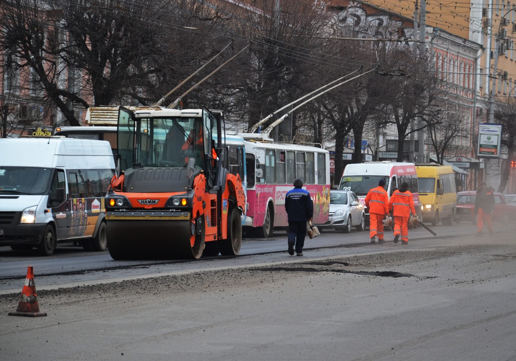 Рязанские дорожники будут ремонтировать 250 кв. м в сутки