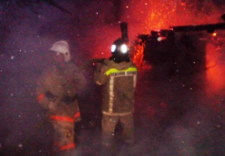 В Рязанском районе на пожаре в жилом доме пострадал человек