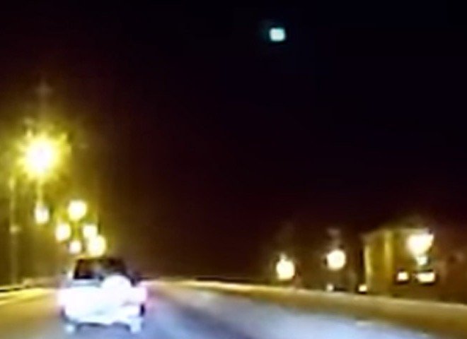 Над Омском пролетел метеорит (видео)