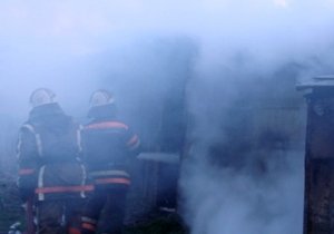 Пожар в селе Ижевское: есть пострадавшие
