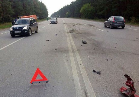 На Солотчинском шоссе произошло ДТП с участием Kia
