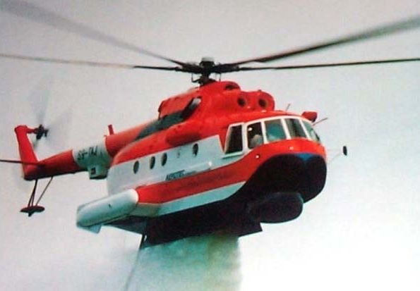 На тушение рязанского села вылетели вертолеты