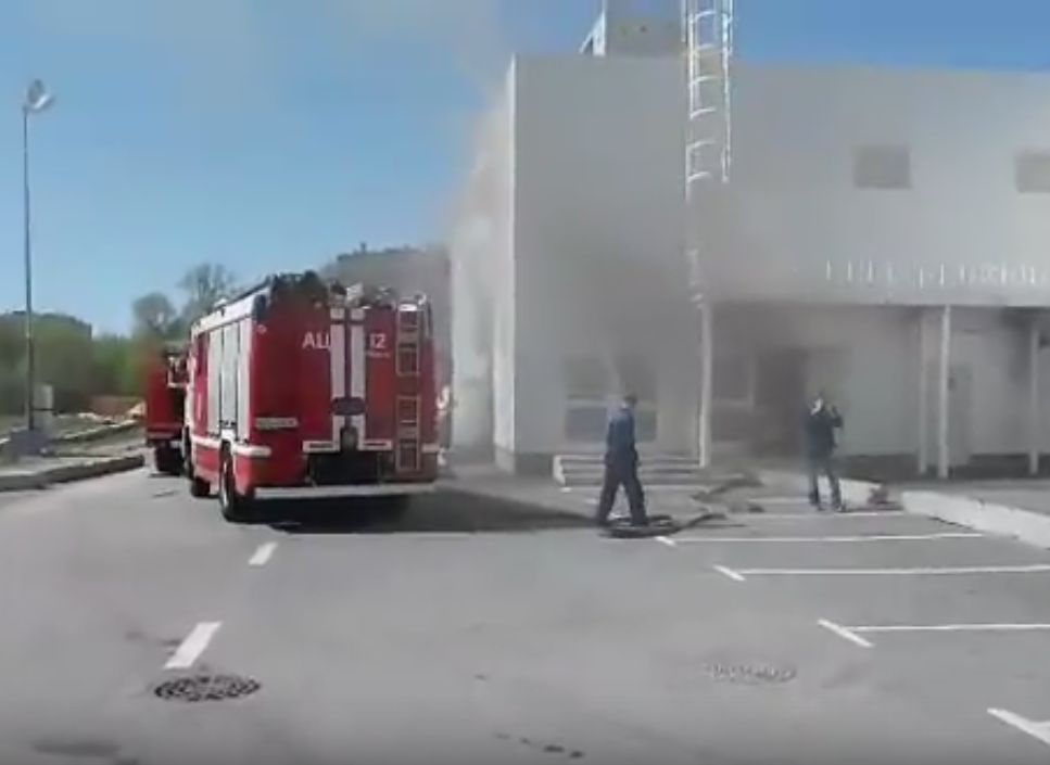 В рязанском гипермаркете «Декатлон» произошло возгорание (видео)
