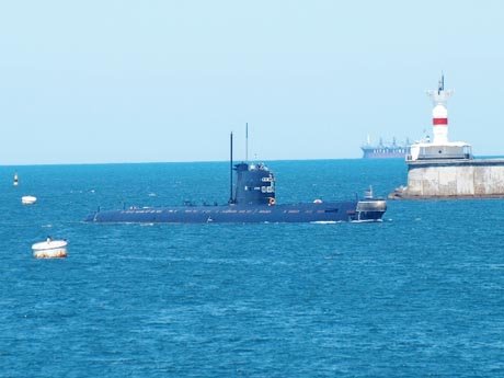 Субмарина ВМС Украины подняла Андреевский флаг