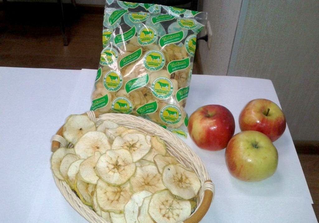 В Рязани начали выпускать яблочные чипсы