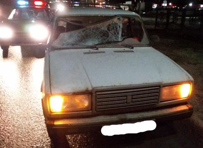 В Дашково-Песочне ВАЗ сбил пешехода на переходе