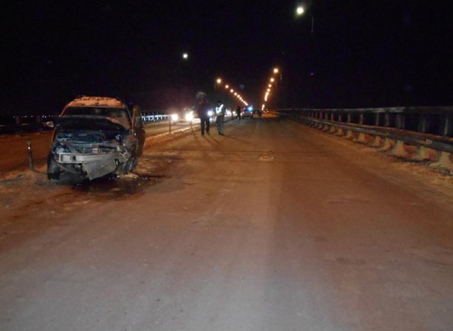 Полиция сообщила подробности ДТП на Солотчинском мосту
