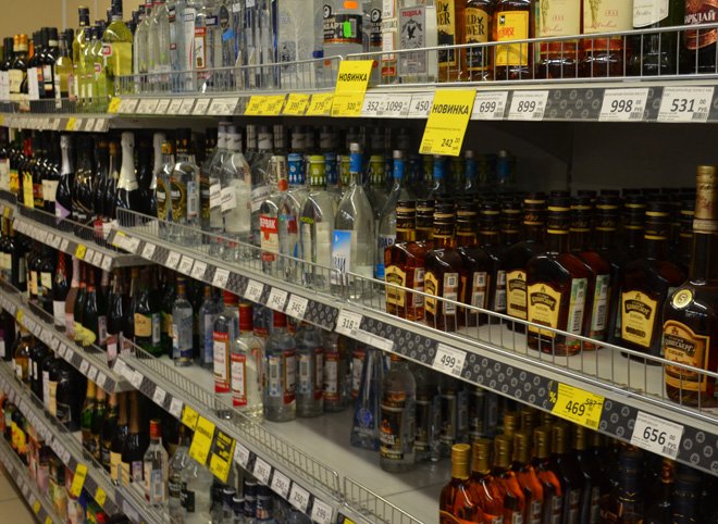 В Рязани продавщица попалась на продаже алкоголя детям