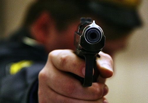 В Пронске полицейский ранил в ногу злоумышленника