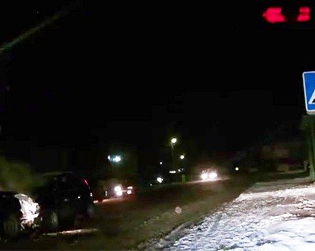Под Рязанью столкнулись лоб в лоб Chevrolet Niva и Lada Kalina (видео)