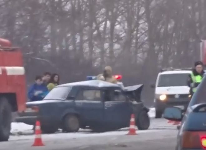 Появилось видео с места смертельного ДТП на рязанском участке М5