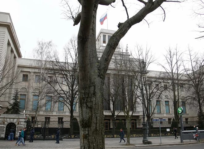 Здание посольства России в Берлине