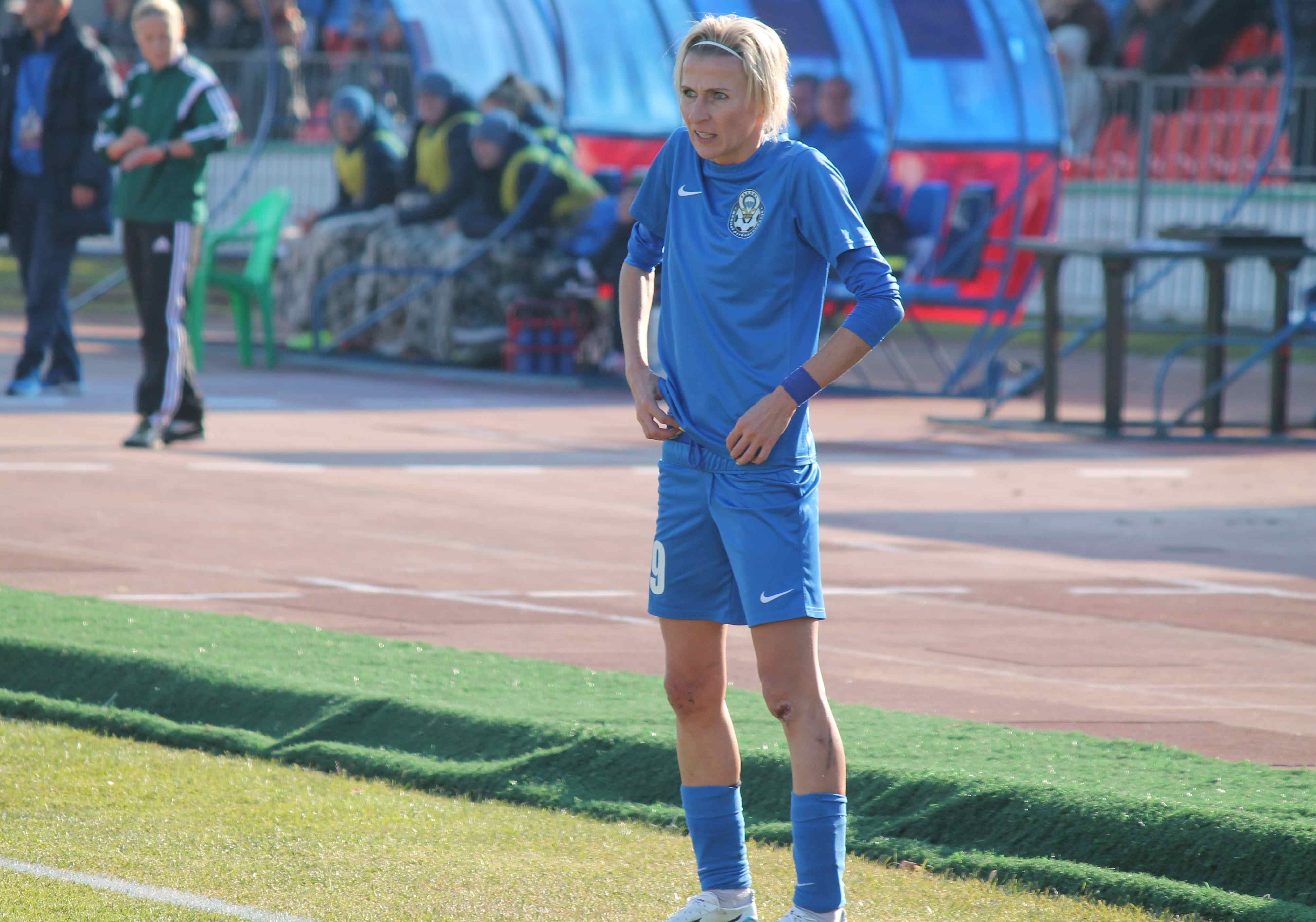 «Десантница» Людмила Пекур — лучшая футболистка Украины