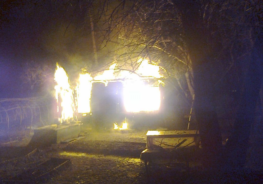 На пожаре в Рязанской области погиб мужчина