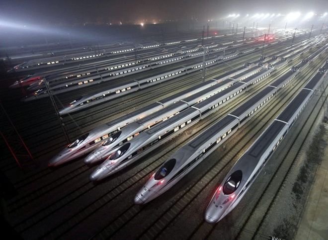 Китай планирует поставлять в России сверхскоростные поезда