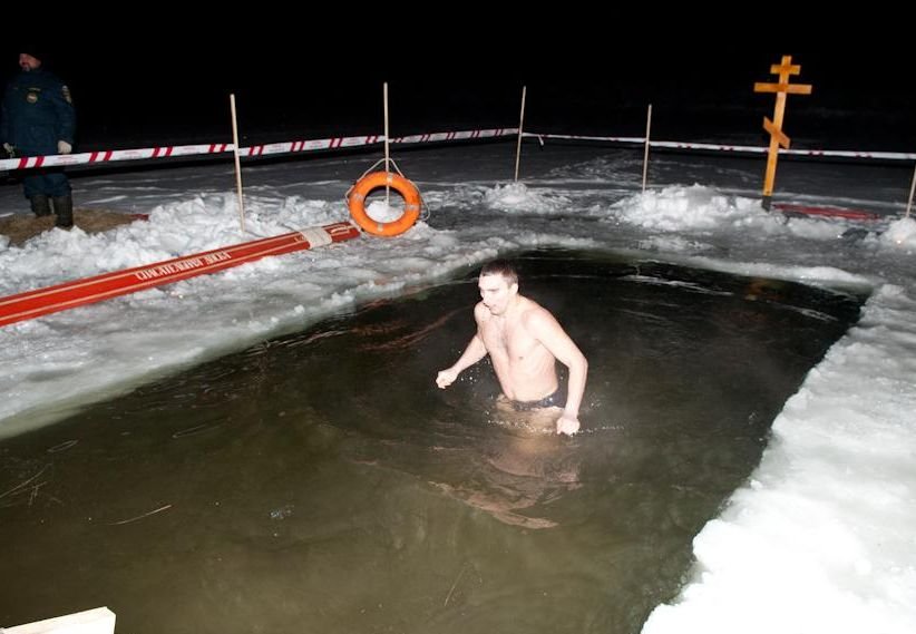 В крещенскую ночь на Ореховом озере организуют купель