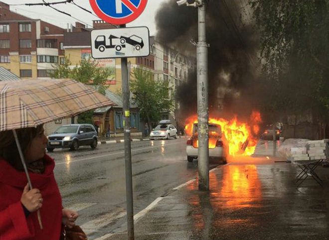 МЧС: в пожаре на площади Свободы никто не пострадал