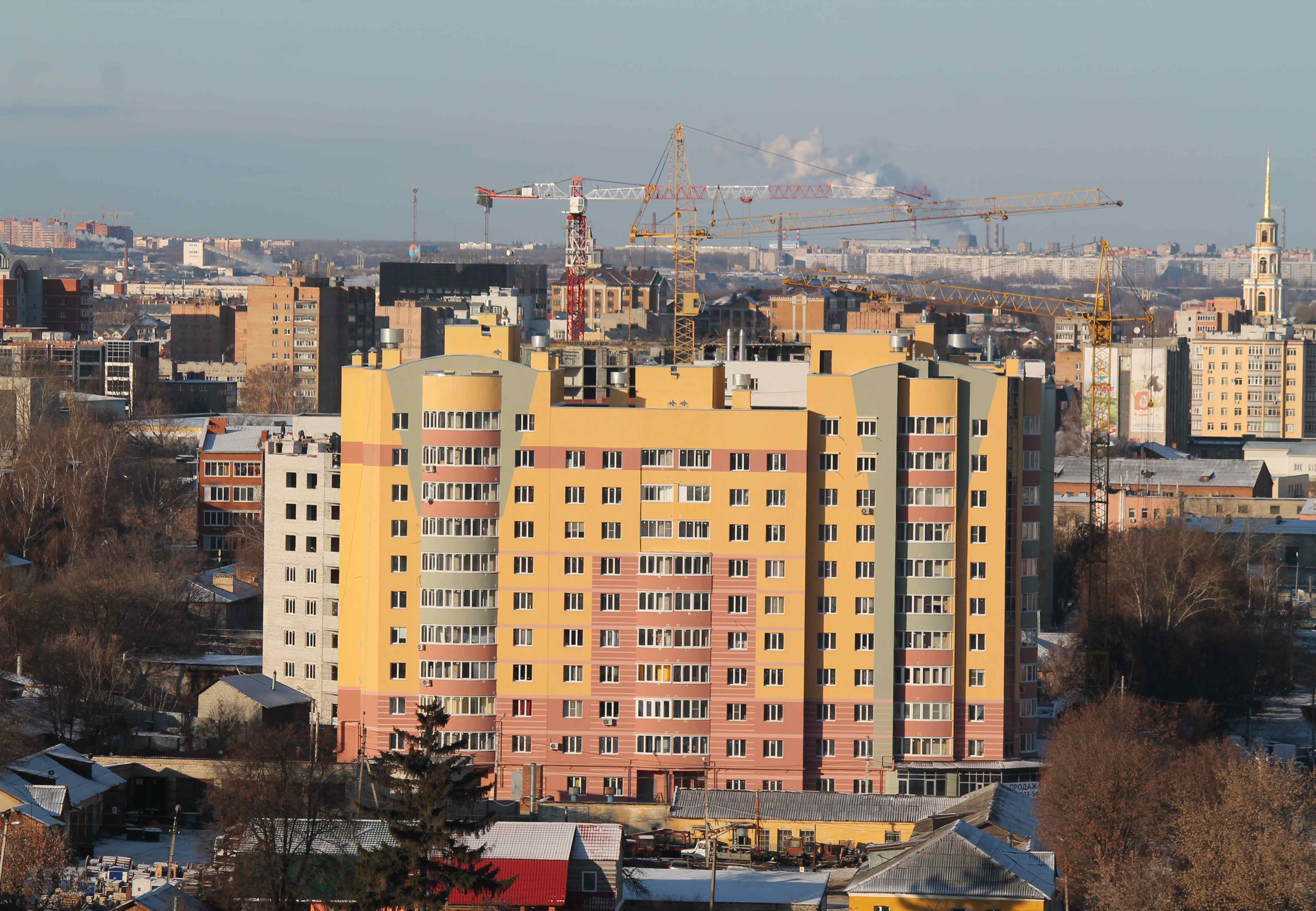 Рязанский строительный рынок «просел» на 31,4%