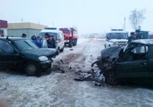 В Рязанском районе произошло ДТП, есть пострадавшие