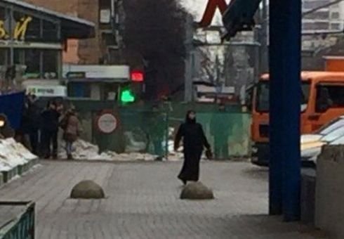 В Москве замечен человек с отсеченной головой в руках