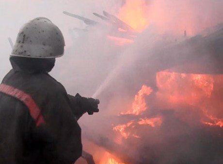 Ночью в Кораблинском районе сгорела дача