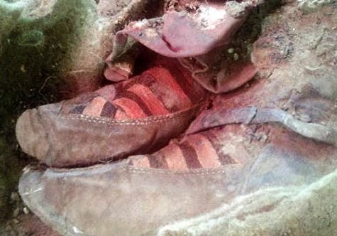 В горах Алтая нашли 1500-летнюю мумию в «кроссовках»