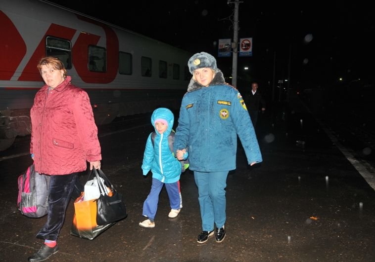 В Рязань снова прибыли беженцы с Украины